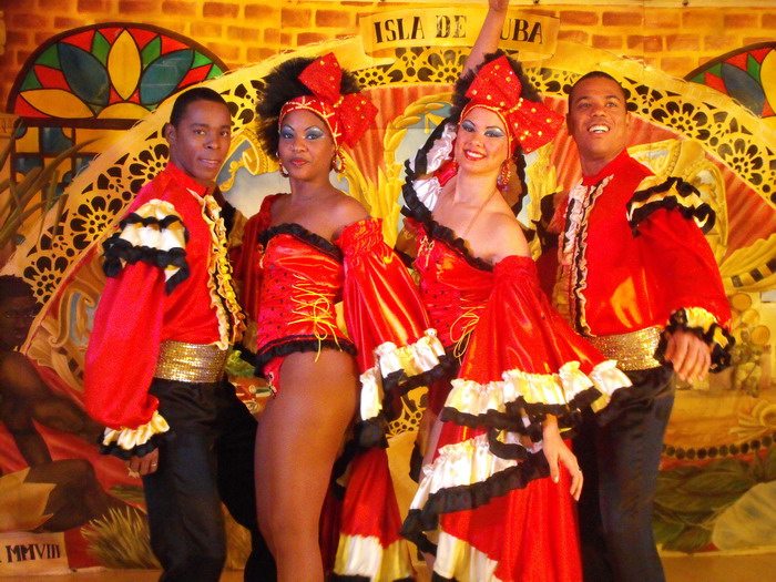 Kubai salsa show