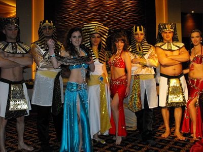 Cleopatra tánc Show