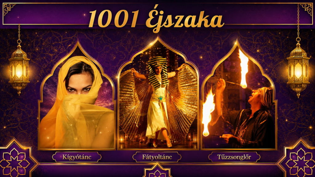 1001 Éjszaka tánc revü