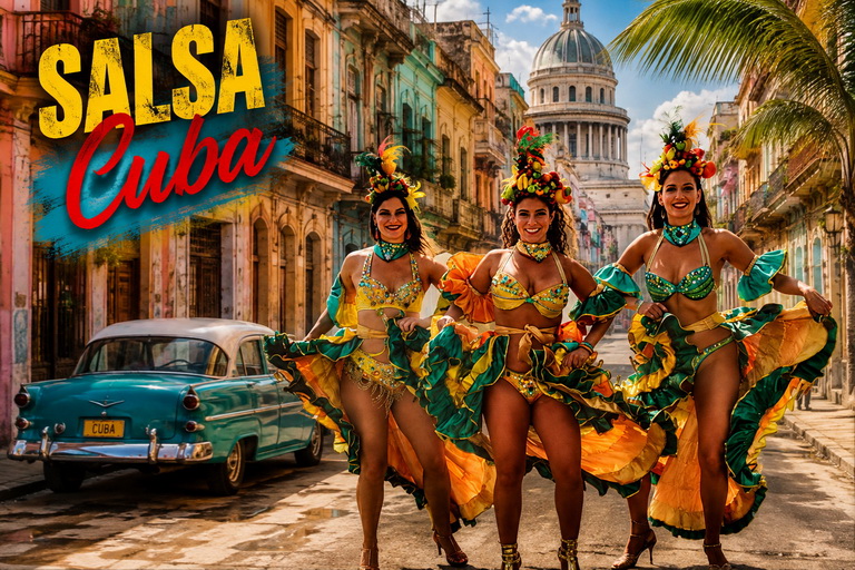 Kubai Salsa tánc show